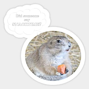 Did someone say Snacktime? Sticker